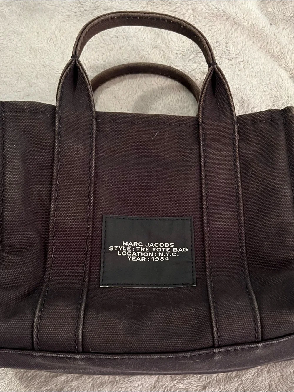 Marc Jacobs The Tote Bag - Distressed Black
